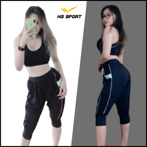 Quần tập Zumba Yoga Gym  Đồ Tập Nữ quần dáng boom thụng phá cách cá tính HG Sport QLB01