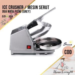 Ice Crusher Alat Mesin Serut Es / Mesin Es Serut Kepal Milo - GREY SHENAR