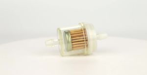 6pcs Universal 1/4" Fuel Filter 4 Feet-Long Fuel Line Hose With Clamps for Motorcycle Small Engine Lawn Mower Tractor ATV Dirtbike Moped Inline Fuel Filter Gas Filter 1/4 Inch