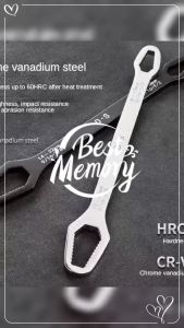 8-22mm Universal Torx Wrench Self-tightening Adjustable Wrench Board Double-head Torx Spanner Tools