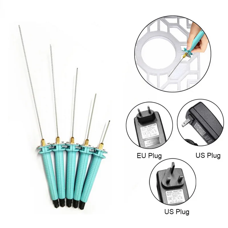 Hot Knife/Hot Pen Styrofoam Cutter - Hot Wire Foam Cutter and Styrofoam  Sculpting Tool