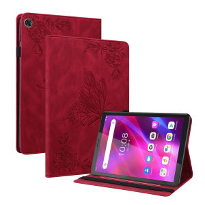 For Lenovo Tab M7 TB-7305F TB-7305I TB-7305X Tab M7 Tablet 3rd Gen TB-7306F TB-7306X Tablet Butterfly Embossing Kids Folio Stand Shockproof PU Leather Case Cover