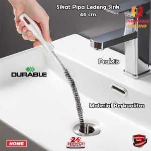 Sikat Pembersih Saluran Pipa Air Kamar Mandi / WC / Toilet / Wastafel / Bahan Lentur 46 CM Kawat Besi Nilon Sikat Pembersih Saluran Pipa Air Wastafel Bahan Lentur 46CM BISA COD TERMURAH MURAH LEBAY TERBAIK PEMBERSIH SALURAN AIR RUMAH TANGGA