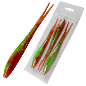 ZEEMIN 3PCS 170mm 16g Big Size Soft Lure Sea Boat Fishing Forked Tail Soft Baits TPR Floating High Elasticity Topwater Crankbaits Pesca