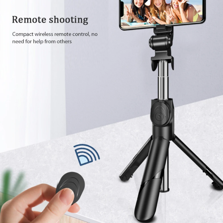 【Hello electron】 XT02 Selfie Stick Tripod with Wireless Remote ...