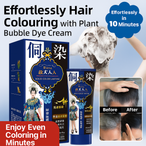 Convenient Hair Dye Gel for Plantbased Coloring