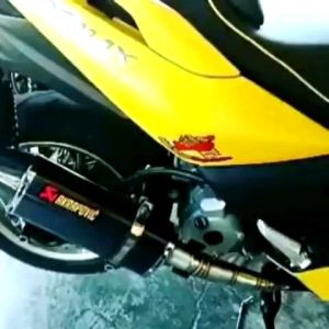 AKRAPOVIC Knalpot Racing Nmax old new Aerox 155 Mio Lexi X-ride Beat Vario 125 150 Pcx Lokal Scoopy Genio Suara Ngebas