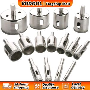 【Fast delivery】 High-Quality 15 PCS Glass Drill Bit Set for Ceramic Bottles Porcelain Marble Durable Diamond Coated Cutting Tools for DIY