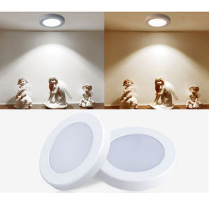 ไฟ LED ดาวน์ไลท์แบบบางติดตั้งบนพื้นผิวไฟสปอตไลท์ติดในบ้านบางเฉียบกำลังไฟ220V 240V 3W 5W 7W ไฟตู้ครัวบ้าน