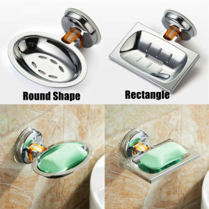 Sucker Soap Rack，Nail-free Soap Rack，Waterproof And Rust-Proof