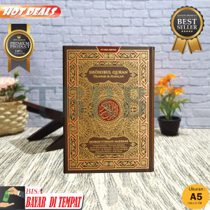 Al-Quran Lengkap 30 juz - Al Quran Shohibul Quran A5 Al Quran  Tajwid warna dan Terjemahan