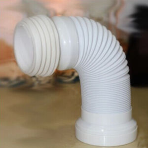 Sewer Tool Drain Pan Connector Sewage Home Toilet Bowl Flexible WC Accessories Plumbing Universal Durable Hose Displacement