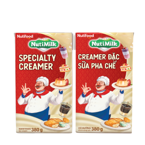 COMBO 02 HỘP Creamer đặc có đường 380g NUTIMILK - Thương Hiệu NUTIFOOD