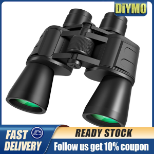 HOL Roof Binoculars 20X50 Professional HD Telescope BaK4 Prism Compact Long Range Powerful Binocular for Travelling Hunting