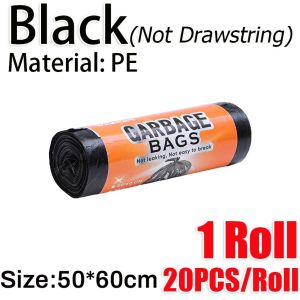 100*80 Super Large Black Plastic Trash Bags Disposable Black Garbage Bags Thicken Kitchen Trash Bag Multipurpose Flat Rubbish Bags Portable Plastic Waste Bag