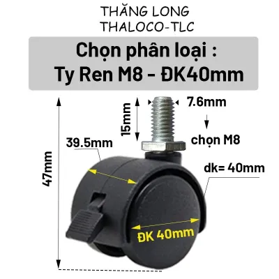 Couspan Bánh xe ghế văn phòng cao cấp bánh xe JIROSHI ghế xoay viền trắng