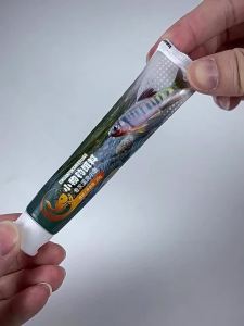 เหยื่อตกปลาขนาดเล็กปลอดการล้างลำธารกลูเตนเหยื่อปากม้าสีขาวปลาเก๋าพิเศษเปิดเหยื่อตกปลาฟรีผสม เหยื่อตกปลา