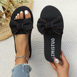 [Free Shipping] WomenS Non-Slip Wear-Resistant Home Slippers With Wedge Heel And Thick Sole For Outdoor Wear Summer 2026 New Model High-Heeled Flip-Flops
