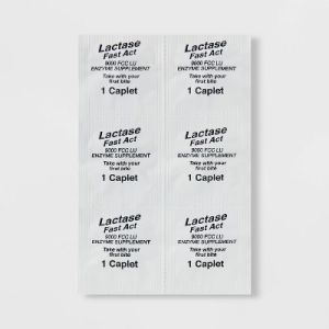 Lactaid Fast Act Lactose Intolerance Relief Caplets 1 CAPLET