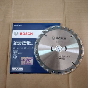 BOSCH MATA GERGAJI KAYU 7 INCH 244060T ECO CIRCULAR SAW BLADE - Bosch 7 X 24T