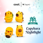Kapsa Capybara Night Light Blind Box | Limited Edition Collectible with Laundry Pods