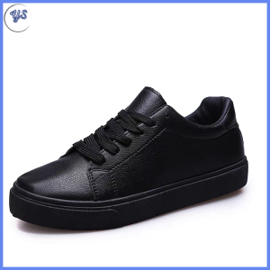 COD Sepatu Sneakers Wanita Hitam Polos Sepatu Anak Sekolah Premium YS 569