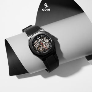 Đồng hồ ODIN Spectre Black Edition Automatic-Máy cơ Full tự động Seagull-Kính Sapphire-Chống nước 5ATM-Bảo hành 1 năm