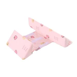 Infant Side Sleep Cushion for Newborns Head Support Pad with Comfortable Sponge Filling Accent for Cribs and Strollers