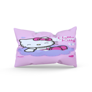 Sarung Bantal Tidur Anak (Sarung) Motif Kartun Ukuran 45x35 cm Motif Hello Kittey by.Shafiyyah sarban