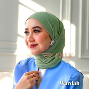 Segi Empat Malay Premium/Segi Tiga 2 Layer Malay Ceruty babydoll/Hijab Segi Empat Instan Terlaris