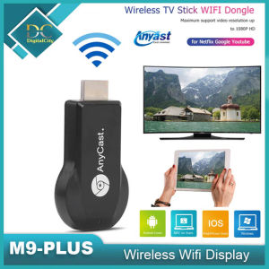 Anycast M9 Plus HDML Dongle Chromecast 2 Mirroring Multiple Para TV Stick Dongle Mini Android