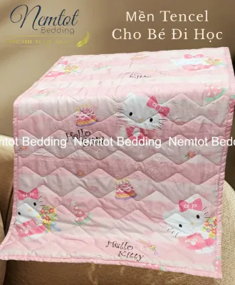 🌙SIÊU MÁT🌙Mền Lyocell Cho Bé Đi Học Mềm Mịn Thoáng Mát Chăn Lyocell Than Hoạt Tính Kháng Khuẩn Tốt