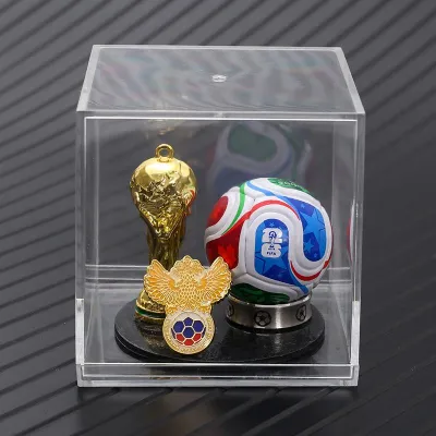NEW 2026 World Cup Souvenir Rotating Football Pendant Keychain Exquisite Pendant Hercules Cup Car Ornament