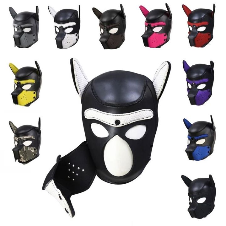 Privacy]Sex Role PlayBdsm Pet Role Play Party Masks Gay Puppy Hood Adult  Pet Play Games Dog Slave Full Head Bondage Restraint Fetish Hoo sex toy |  Lazada PH