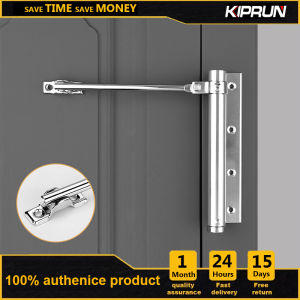 KIPRUN Adjustable Door Closer Stainless Steel Automatic Door Closers Invisible Door Springs Buffer Door Closers Household Simple Door Closers 45kg