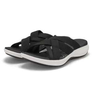 [Free Shipping] Plus-Size WomenS Summer Sandals New Style Thick-Soled Soft-Soled Knitted Casual And Sporty Crossover Slippers