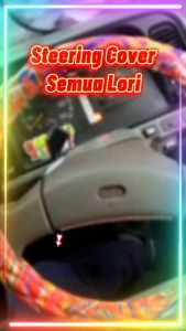 LOSERI PREMIUM Steering Cover Lori 39cm/42cm/45cm/47cm Steering Wheel Cover Scania Volvo Aksesori Lori