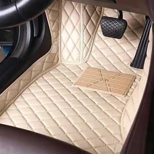 Custom Leather Car Floor Mats Carpet Cover For Toyota Avalon 2006-2021 Avensis 2009-2015 RAV4 2002-2022 RAV 4 Hilux Vigo REVO