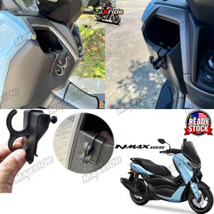[READY STOCK] NMAX 155 V3 Side Mirror Blue Mirror Aluminum Napoleon NVX XMAX Yamaha Universal NMAX Turbo Neo Accessories