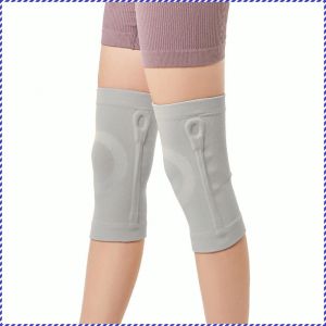 สนับเข่า ขนาดที่มีมนุษยธรรม ป้องกันความเย็นและระบายอากาศได้ สะดวกสบาย ปกป้องข้อต่อ เบา บางเฉียบ