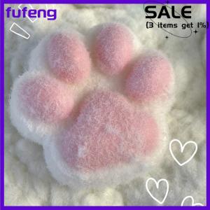 fufeng Handmade Flocking Cats Paw Stress Squishy Toy Mochi Slow Rebound New Fidget Toy Birthday Party Gift