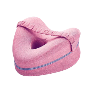 Ergonomic Heart Shape Leg Support Pillow Memory Foam Contoureds For Sciaticas Pains Relief Maternity Bed Cushions Office Use