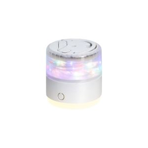 RGB LED Camping Lamp Portable IPX6 Waterproof Reel String Lights Tent Light Top Handle Hanging Atmosphere Light Outdoor Use