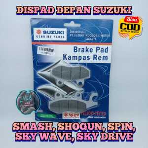 DISPAD DEPAN SUZUKI KUALITAS ASLI ORIGINAL UNTUK MOTOR SMASH SHOGUN SPIN SKY WAVE SKY DRIVE KAMPAS CAKRAM DEPAN