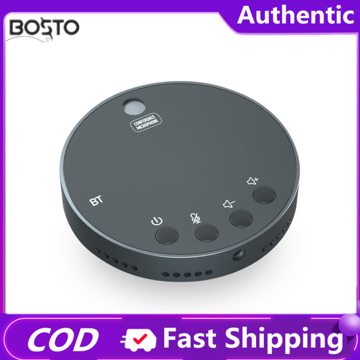 Usb Microphone Cod 【Ready / COD】BOSTO Desktop USB Conference Speakerphone BT Microphone ...