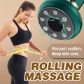 Ascily Cellulite Wand, Cellu - Anti-Cellulite Massager, Ascily Anti Cellulite Remover, Handheld Anti Cellulite Massager Tool with 12 Suction Modes，Cellulite Remover for Legs Belly Butt (Green). 