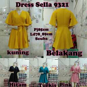 des dress sella 9321 casual dress scuba dress fashion terkini modis modern