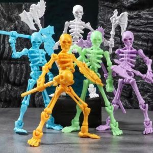 DIY Skeleton Halloween Party Skull Trang trí cho sân vườn gia đình Đạo cụ ngôi nhà ma ám Quà tặng đồ chơi trẻ em