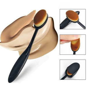 Brush Make Up Oval Gagang Kuas Make Up Foundation SH