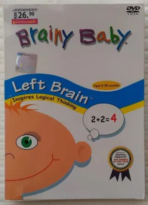 Brainy Baby Left Brain DVD Children Educational Learning Series